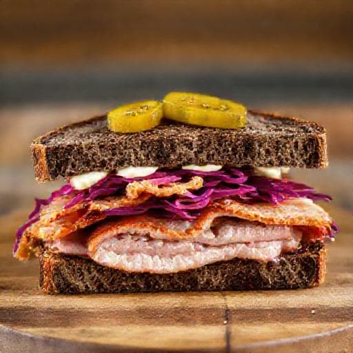 Klassisk Flæskestegssandwich