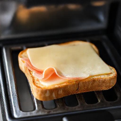 Hurtig Toast med Skinke og Ost