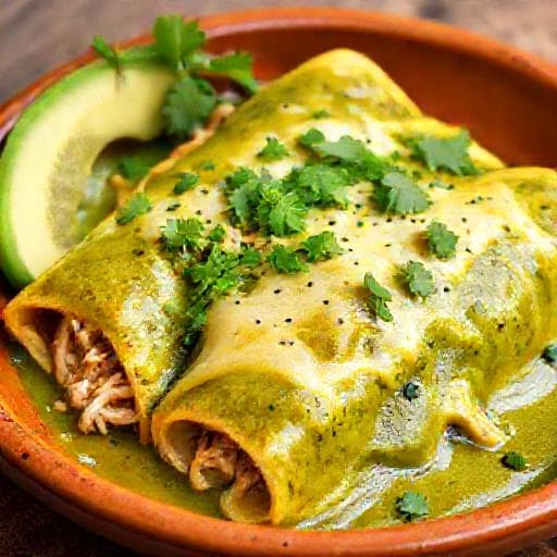 Kyllinge Enchiladas Verde