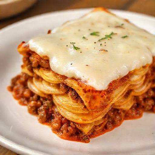 Moussaka med Kartofler