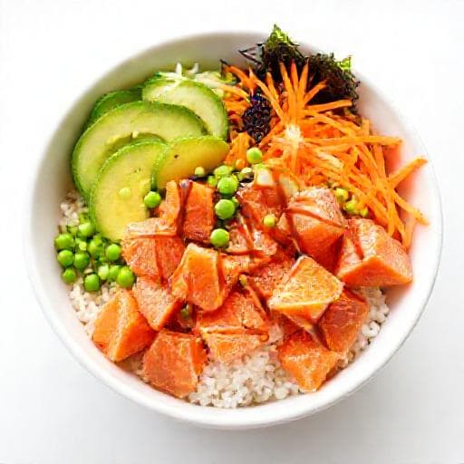 Klassisk Poke Bowl med Laks