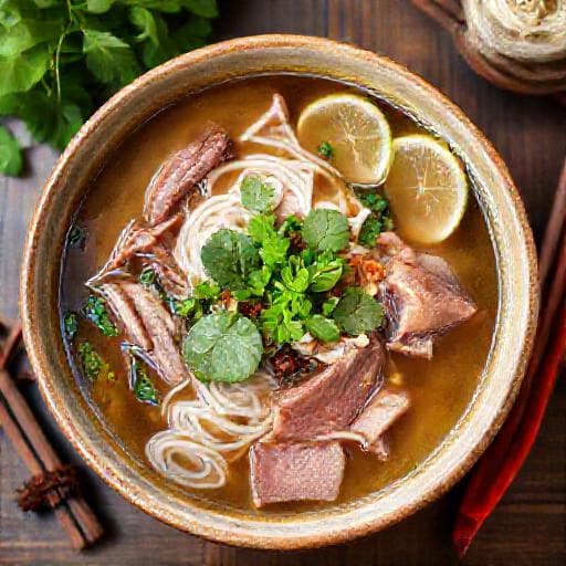 Klassisk Vietnamesisk Pho Bo