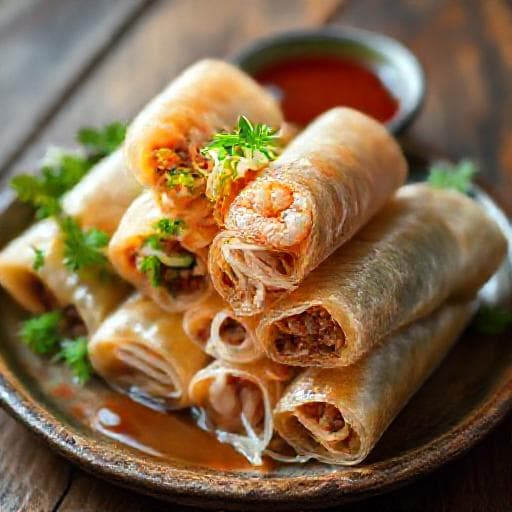 Klassiske Vietnamesiske Forårsruller (Nem)