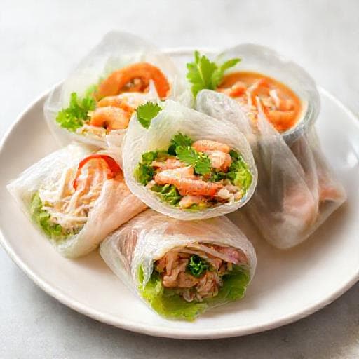 Vietnamesiske Sommerruller (Goi Cuon)