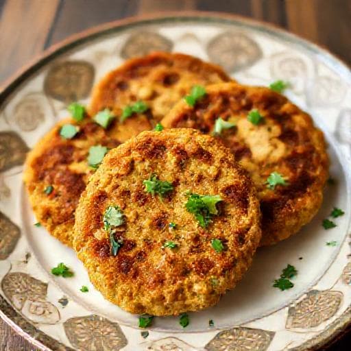 Kikærtefrikadeller med Mellemøstlig Twist