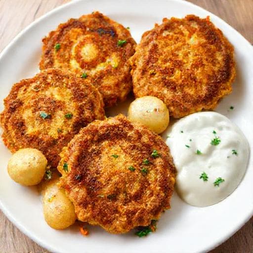 Klassiske Grøntsagsfrikadeller