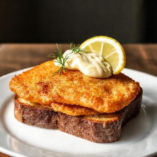 Klassisk Fiskefilet på Rugbrød