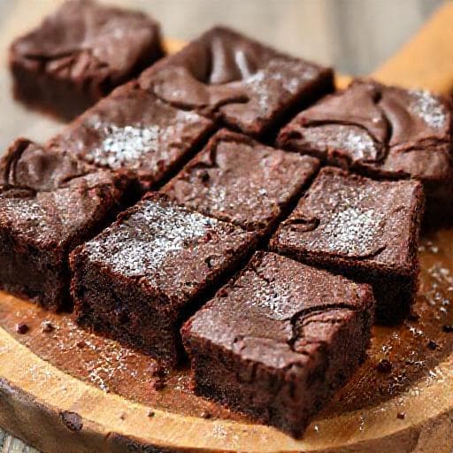 Klassiske Amerikanske Brownies