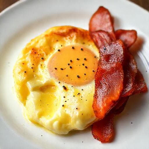 Hurtig Æggekage med Bacon
