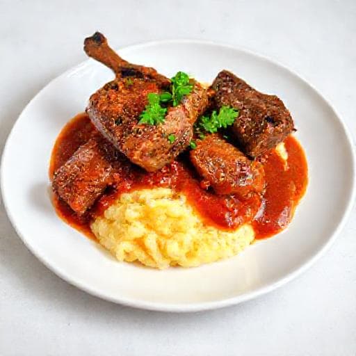 Hurtig Osso Buco med Polenta