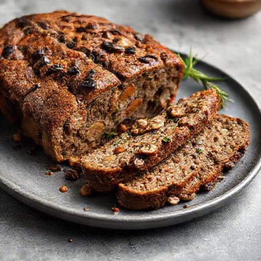 Farsbrød med Svampe og Urter