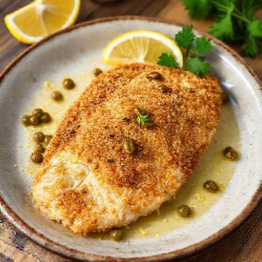 Rødspættefilet med Citron og Kapers