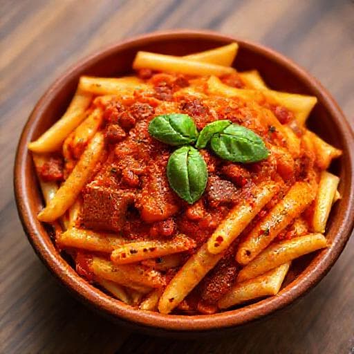 Penne all'Arrabbiata s Ndujou