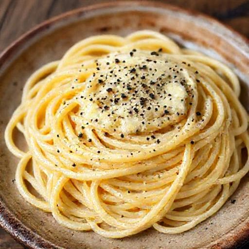 Cacio e Pepe Rychlá verze