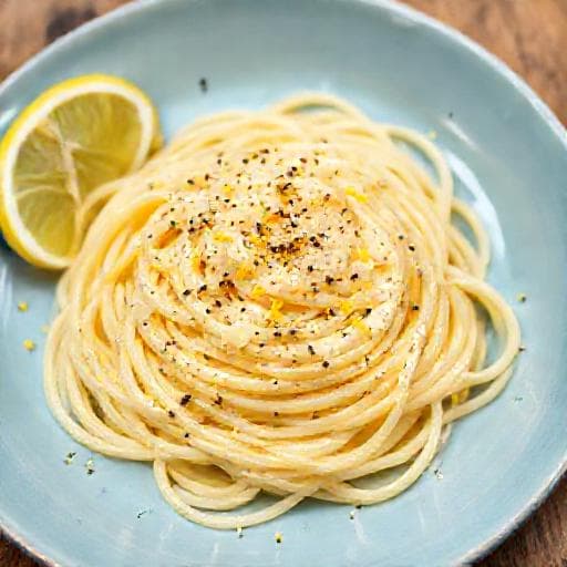 Cacio e Pepe s citronovou kůrou
