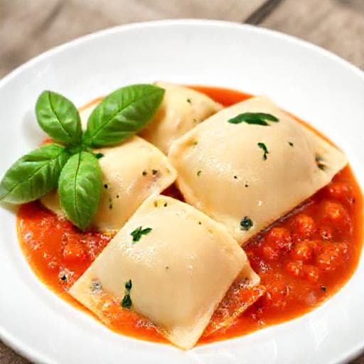 Rychlé Ravioli s ricottou a špenátem (z hotového těsta)