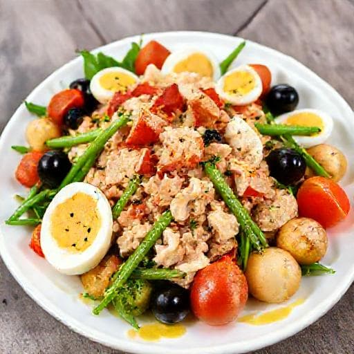 Klasický salát Niçoise
