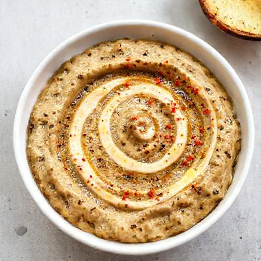 Rychlá Baba Ganoush z grilovaného lilku