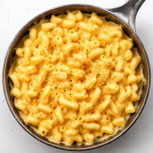 Rychlé Mac and Cheese z pánve
