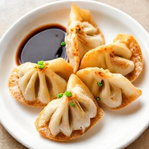 Rychlá Gyoza s vepřovým masem (zjednodušená)