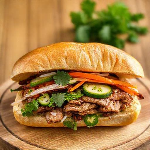 Klasické Bánh mì s vepřovým masem