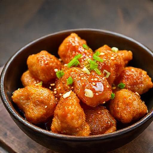 Korejské Smažené Kuře s Medovo-Česnekovou Omáčkou (Ganjang Ma-neul Tongdak)