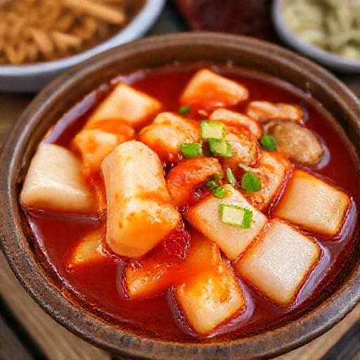 Klasické Tteokbokki