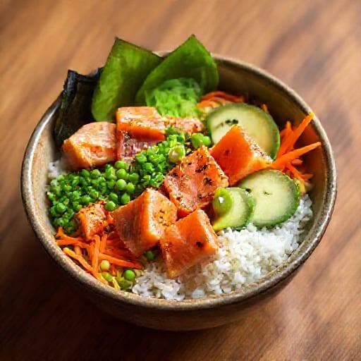 Klasické Poké Bowl s Lososem