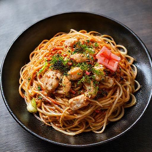 Klasická Yakisoba s kuřetem