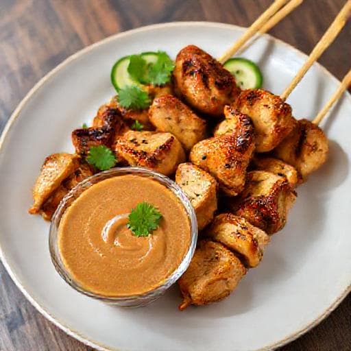 Tradiční Kuřecí Satay