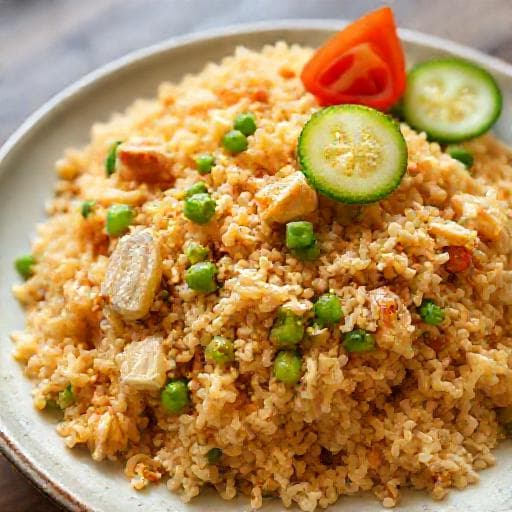Nasi Goreng Sederhana (Jednoduchá smažená rýže)
