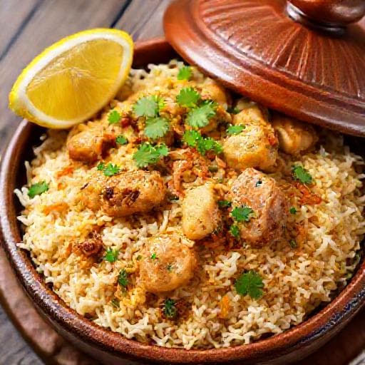 Tradiční kuřecí biryani