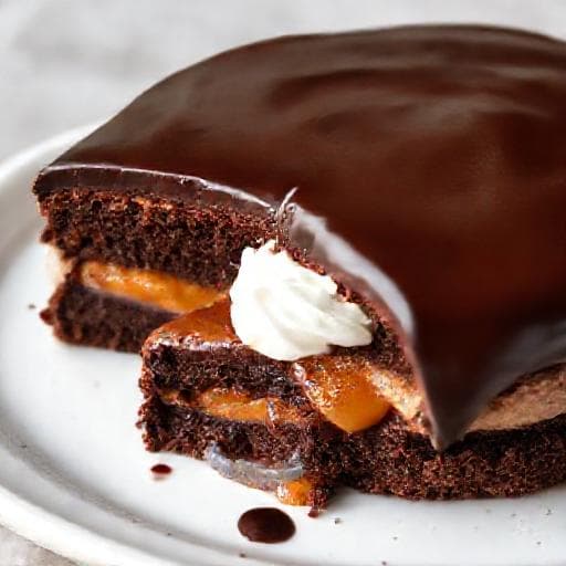 Sacher dort s čokoládovým ganache