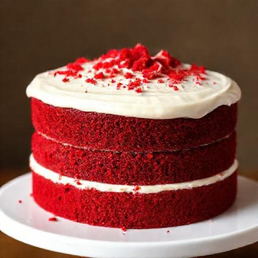 Klasický Red Velvet Dort