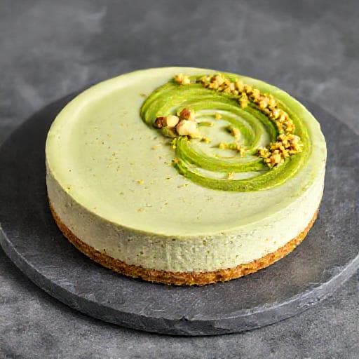 Rychlý pistáciový cheesecake bez pečení