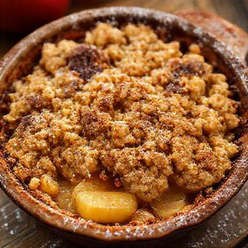 Klasický jablečný crumble