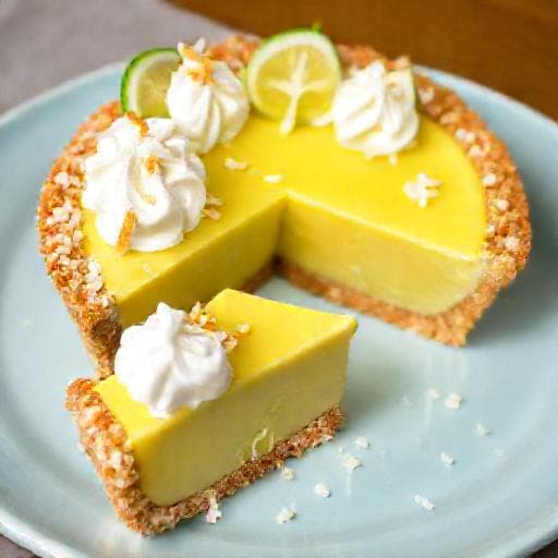 Key Lime Pie s kokosovým základem