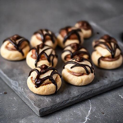Rychlé čokoládové profiterolky