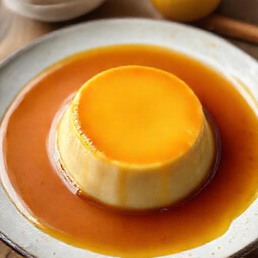 Rychlý karamelový flan z trouby