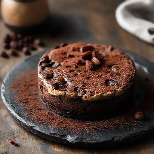 Torta Caprese s Kávou a Chilli