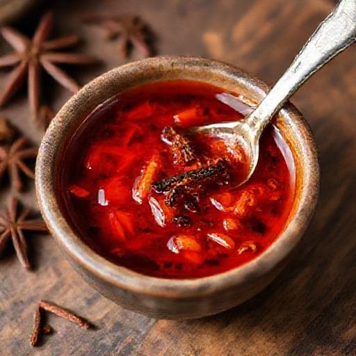 Klasický křupavý chilli olej