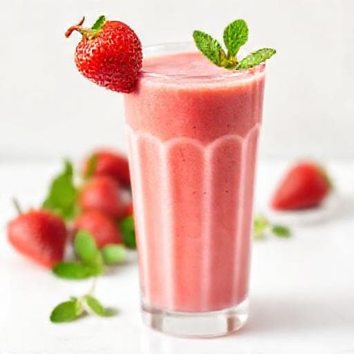 Klasické jahodové smoothie