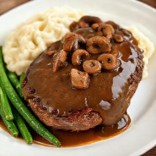 Klasický Salisbury steak
