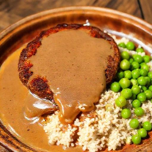 Rychlý Salisbury steak na pánvi