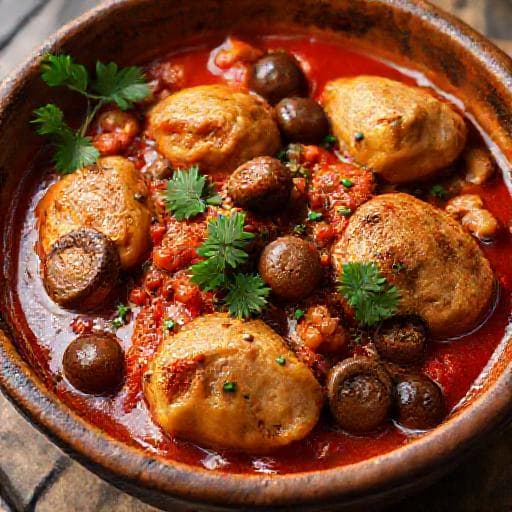 Kuře Cacciatore (Tradiční)