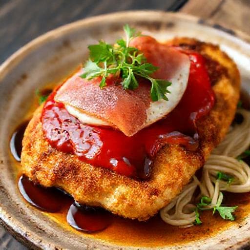 Kuře Parmigiana s Prosciutto a Balsamikem