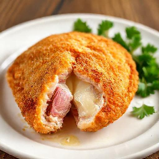 Klasické kuřecí cordon bleu