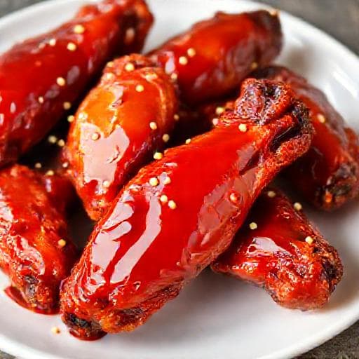 Rychlá verze kuřecích křídel v barbecue omáčce