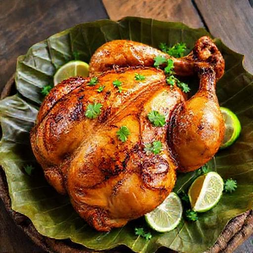 Gà nướng Bản Đôn (Traditional Ban Don Grilled Chicken)