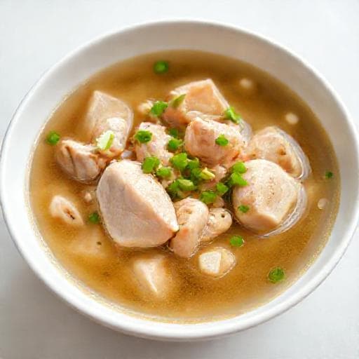 Quick Gà hầm hạt sen (Simplified Chicken and Lotus Seed Stew)
